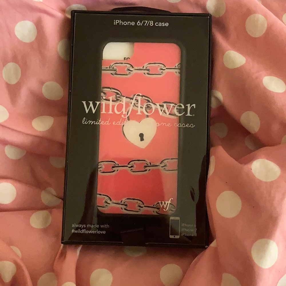 iphone 6/7/8 SE wildflower phone case